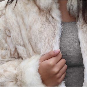 REAL fur coat